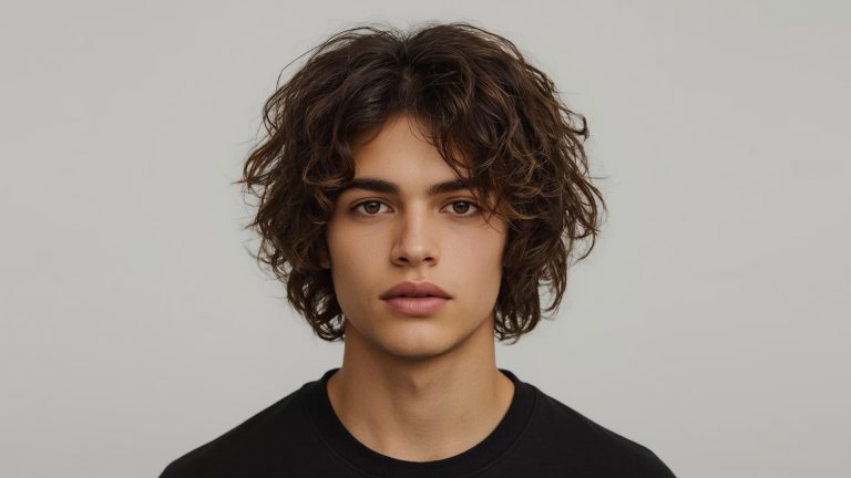 Cheveux mixtes homme